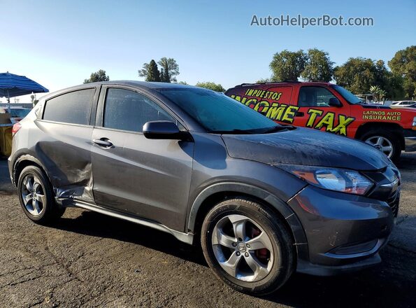 3CZRU5H37JM719391 2018 HONDA HR-V Серый Передняя правая четверть