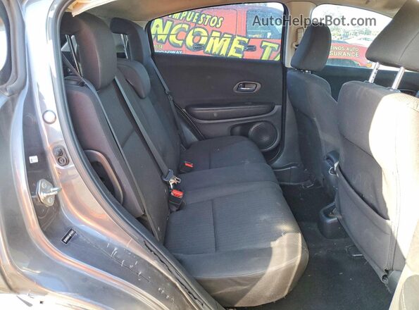 3CZRU5H37JM719391 2018 HONDA HR-V Серый Вид задней части салона