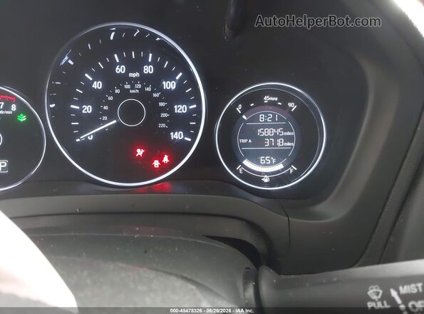 3CZRU5H37KG702509 2019 HONDA HR-V Black Widok tylnych siedzeń