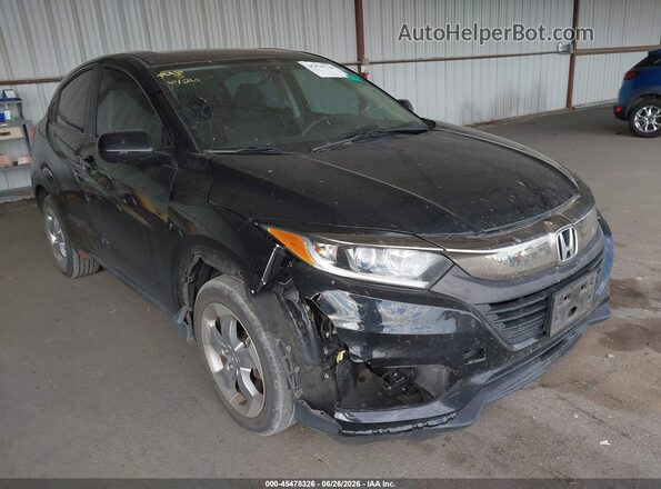 3CZRU5H37KG702509 2019 HONDA HR-V Black Widok z przodu
