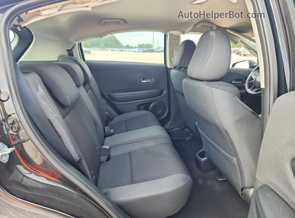 3CZRU5H37MM717936 2021 HONDA HR-V Черный Вид задних сидений