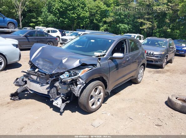3CZRU5H37MM725499 2021 HONDA HR-V Gray Przód lewy