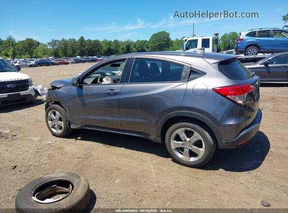 3CZRU5H37MM725499 2021 HONDA HR-V Gray Widok wnętrza 360 stopni