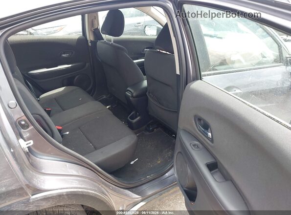 3CZRU5H38MM709814 2021 HONDA HR-V Gray Widok naklejki z numerem VIN