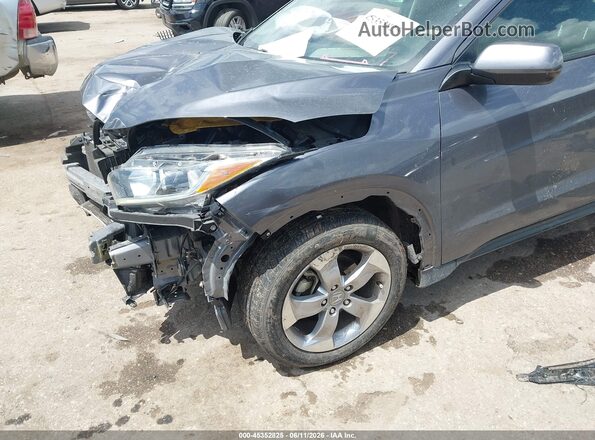 3CZRU5H38MM709814 2021 HONDA HR-V Gray Widok z przodu