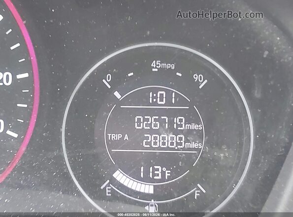 3CZRU5H38MM709814 2021 HONDA HR-V Gray 