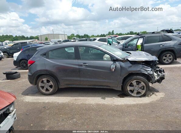 3CZRU5H38MM709814 2021 HONDA HR-V Gray Widok wnętrza 360 stopni
