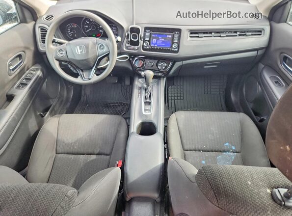 3CZRU5H39HG705016 2017 HONDA HR-V Gray Dashboard view