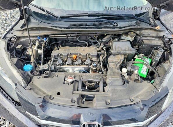 3CZRU5H39HG705016 2017 HONDA HR-V Gray Rear interior view