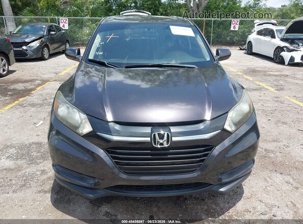 3CZRU5H39JM703807 2018 HONDA HR-V Gray Սարքավորումների վահանակի տեսք