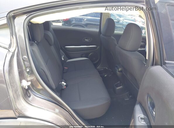 3CZRU5H39JM703807 2018 HONDA HR-V Gray VIN կոդի պիտակի տեսք