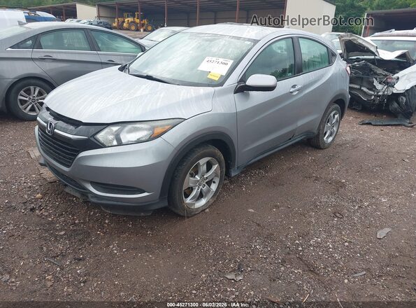 3CZRU5H3XJM722835 2018 HONDA HR-V Серый Передняя левая четверть
