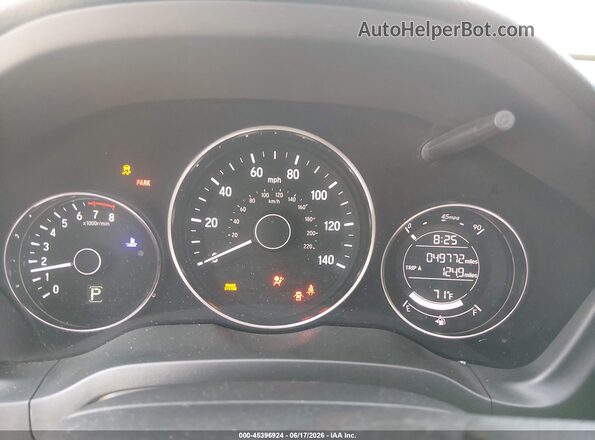 3CZRU5H3XMM710379 2021 HONDA HR-V Black Հետևի նստատեղերի տեսք