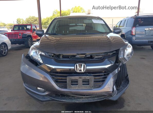 3CZRU5H50HM723455 2017 HONDA HR-V Серый Вид щитка приборов