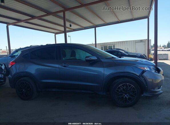 3CZRU5H50HM723455 2017 HONDA HR-V Серый Вид задней части салона