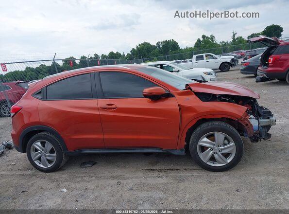 3CZRU5H50LM709287 2020 HONDA HR-V Orange Սալոնի 360 աստիճան տեսք