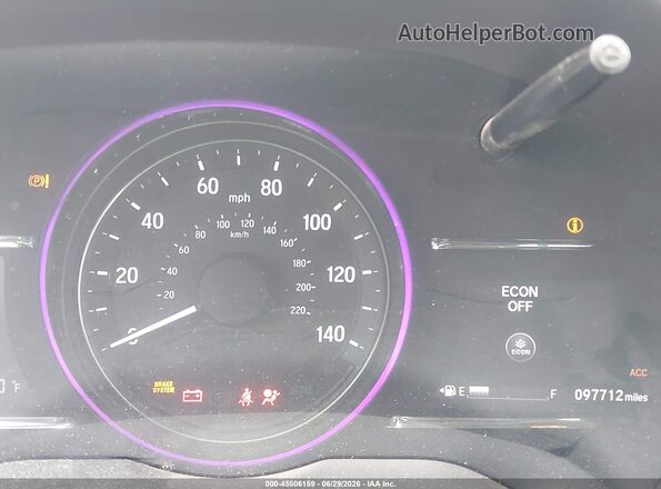 3CZRU5H50MM711817 2021 HONDA HR-V White უკანა სავარძლების ხედი
