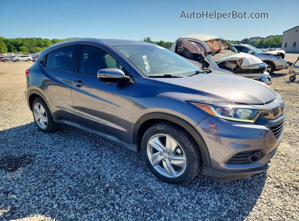 3CZRU5H51KM728168 2019 HONDA HR-V Серый Передняя правая четверть