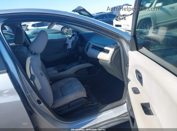 3CZRU5H52HM701473 2017 HONDA HR-V Gray Widok wnętrza z przodu