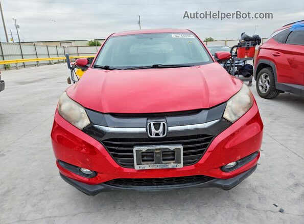 3CZRU5H52HM707161 2017 HONDA HR-V Red Widok z przodu