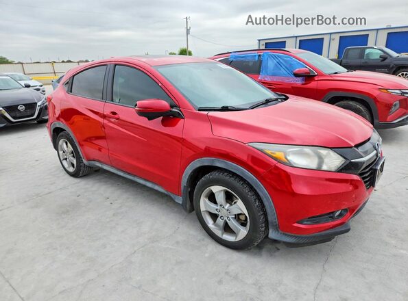 3CZRU5H52HM707161 2017 HONDA HR-V Red Przód prawy