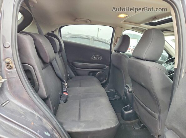 3CZRU5H52JG705012 2018 HONDA HR-V Gray Вид задніх сидінь