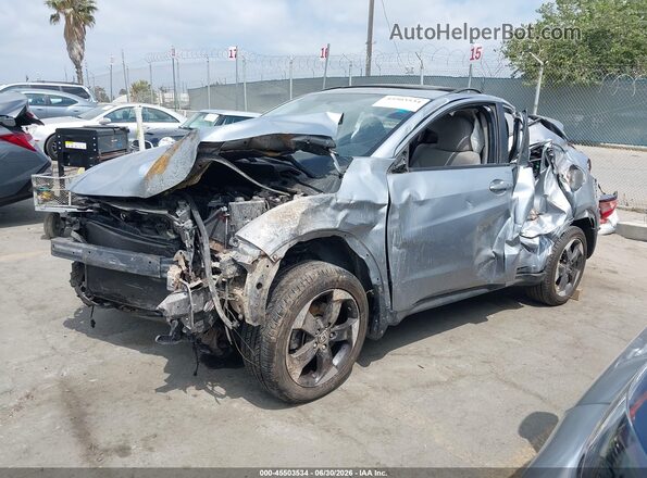 3CZRU5H52JG705222 2018 HONDA HR-V Gray Vista tres cuartos delantera izquierda
