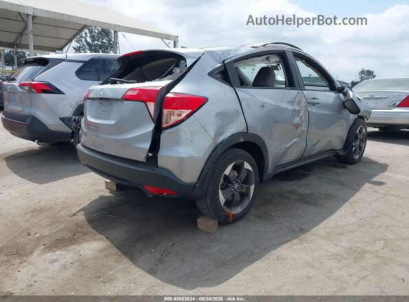 3CZRU5H52JG705222 2018 HONDA HR-V Gray Trasero derecho