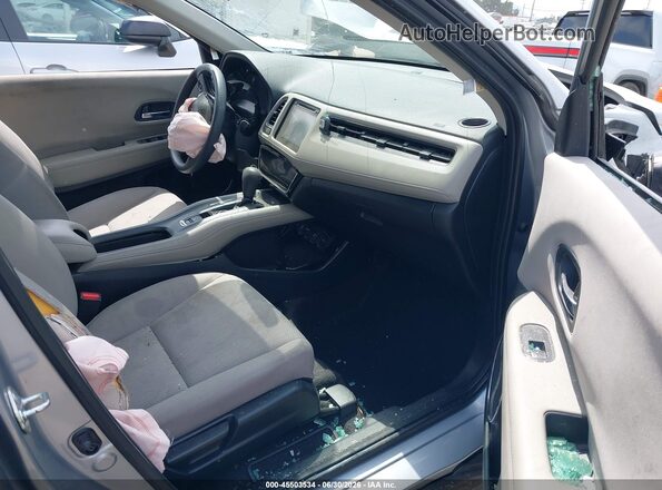 3CZRU5H52JG705222 2018 HONDA HR-V Gray Vista interior delantera