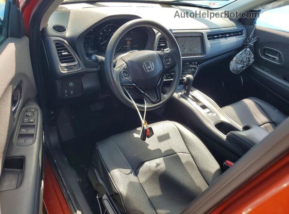 3CZRU5H52LM709503 2020 HONDA HR-V Orange Widok deski rozdzielczej