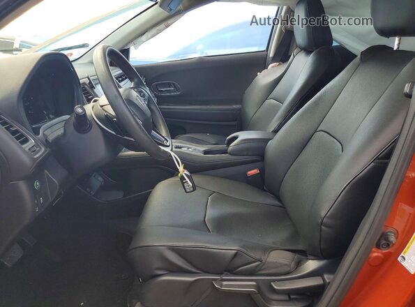 3CZRU5H52LM709503 2020 HONDA HR-V Orange Widok wnętrza z przodu