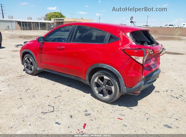 3CZRU5H53JG702913 2018 HONDA HR-V Red Задня ліва чверть