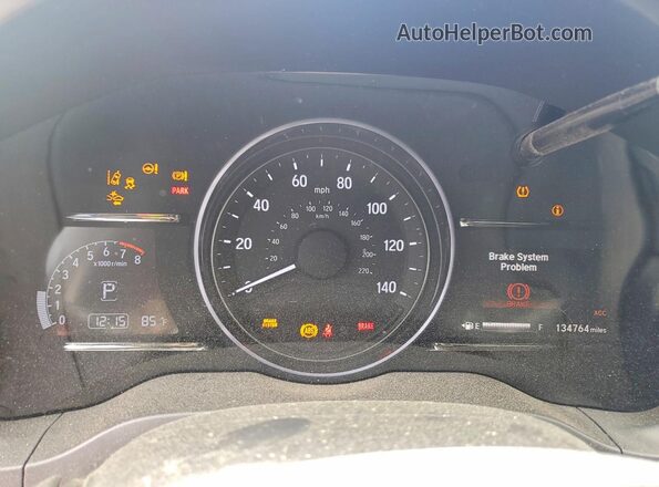 3CZRU5H53LM700857 2020 HONDA HR-V Blue Սարքավորումների վահանակի տեսք