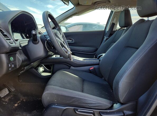 3CZRU5H53NM742013 2022 HONDA HR-V Black Вид салону спереду