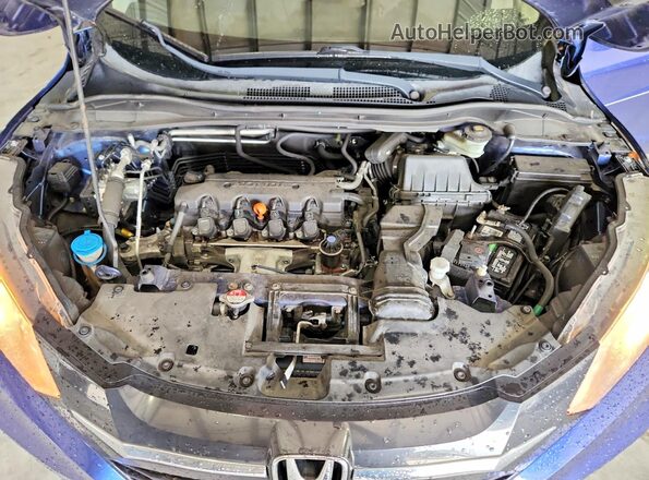 3CZRU5H54GM744968 2016 HONDA HR-V Blue Widok komory silnika