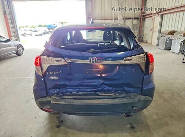 3CZRU5H54GM744968 2016 HONDA HR-V Blue Widok z tyłu