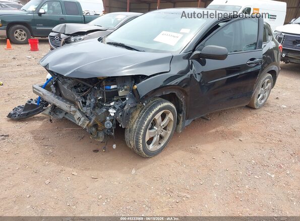 3CZRU5H54HM700812 2017 HONDA HR-V Black Передня ліва чверть