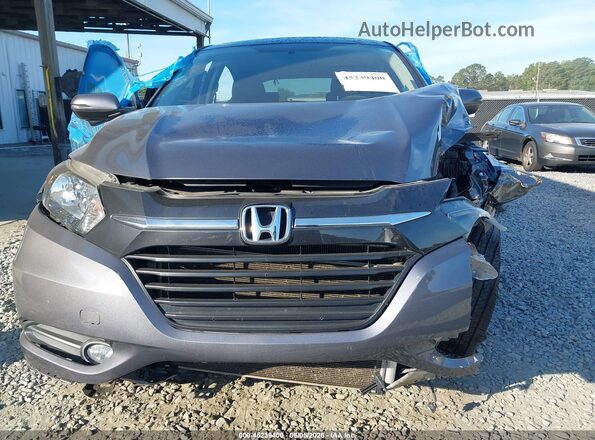 3CZRU5H54JM717096 2018 HONDA HR-V Gray უკანა სალონის ხედი