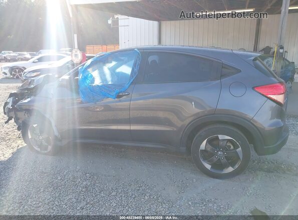 3CZRU5H54JM717096 2018 HONDA HR-V Gray 