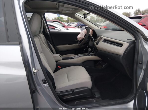3CZRU5H54KM730951 2019 HONDA HR-V Silver Widok wnętrza z przodu