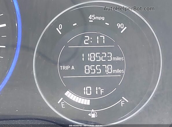 3CZRU5H55HM702343 2017 HONDA HR-V White 