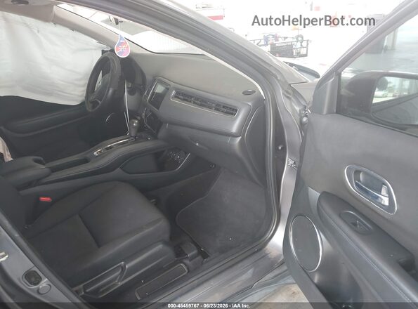 3CZRU5H55HM707686 2017 HONDA HR-V Gray Front interior view