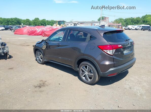 3CZRU5H55MM718309 2021 HONDA HR-V Burgundy Rear left