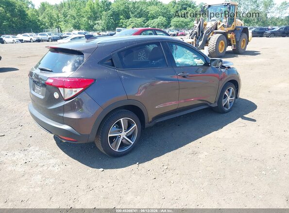 3CZRU5H55MM718309 2021 HONDA HR-V Burgundy Rear right