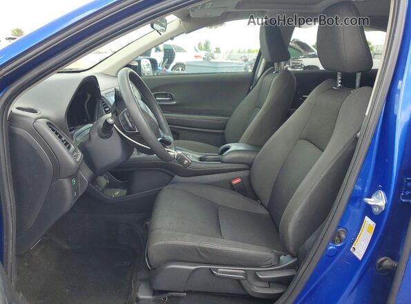 3CZRU5H56MM730503 2021 HONDA HR-V Blue Vista interior delantera