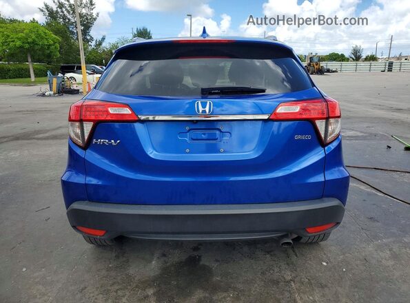 3CZRU5H56MM730503 2021 HONDA HR-V Blue Vista trasera