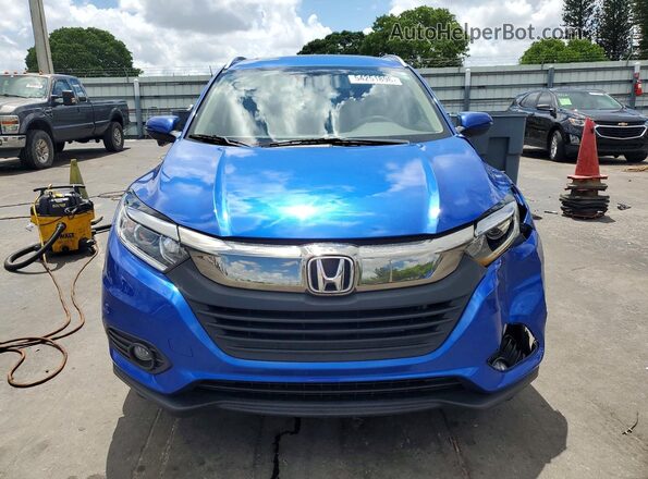 3CZRU5H56MM730503 2021 HONDA HR-V Blue Vista frontal