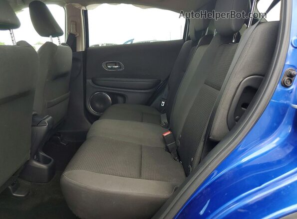 3CZRU5H56MM730503 2021 HONDA HR-V Blue Vista interior trasera