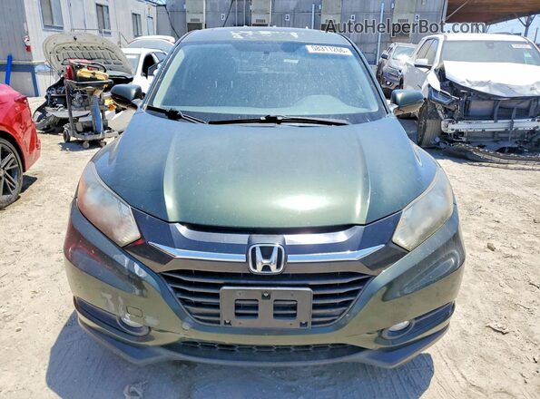 3CZRU5H57HG703394 2017 HONDA HR-V Green Widok z przodu