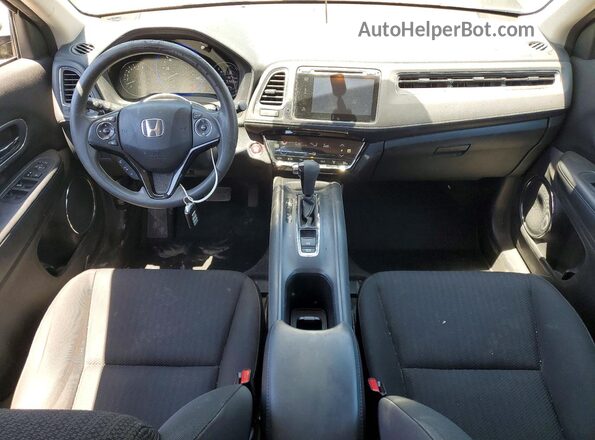 3CZRU5H57HG703394 2017 HONDA HR-V Green Widok deski rozdzielczej
